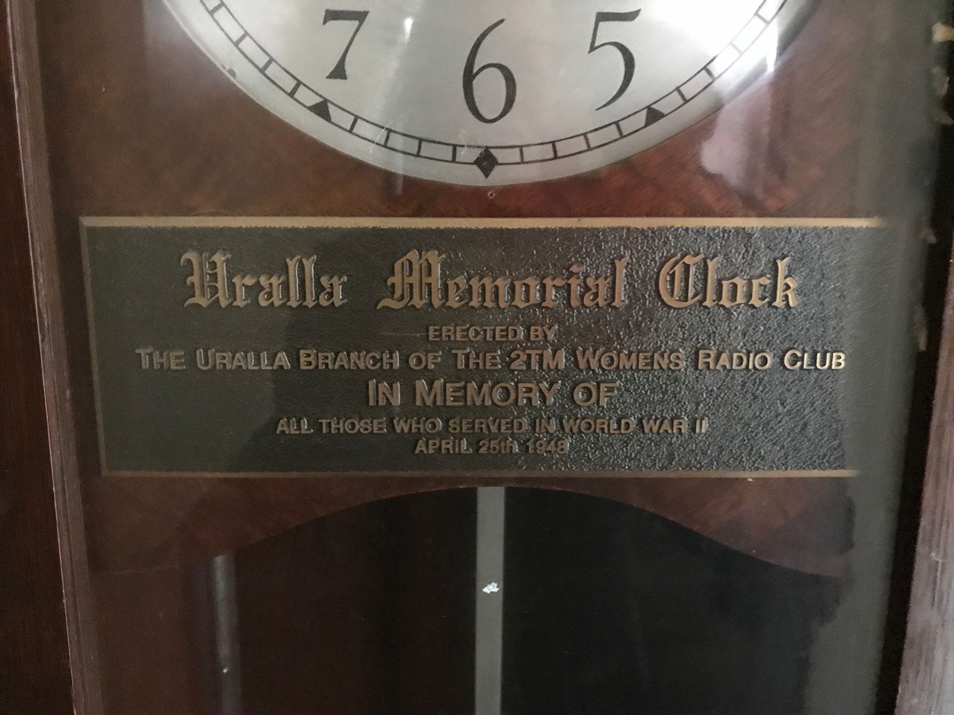 Uralla Memorial Clock photo 1