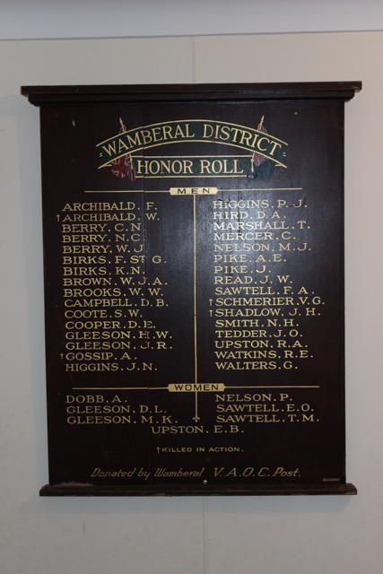 Wamberal Memorial Hall and Honour Rolls photo 1