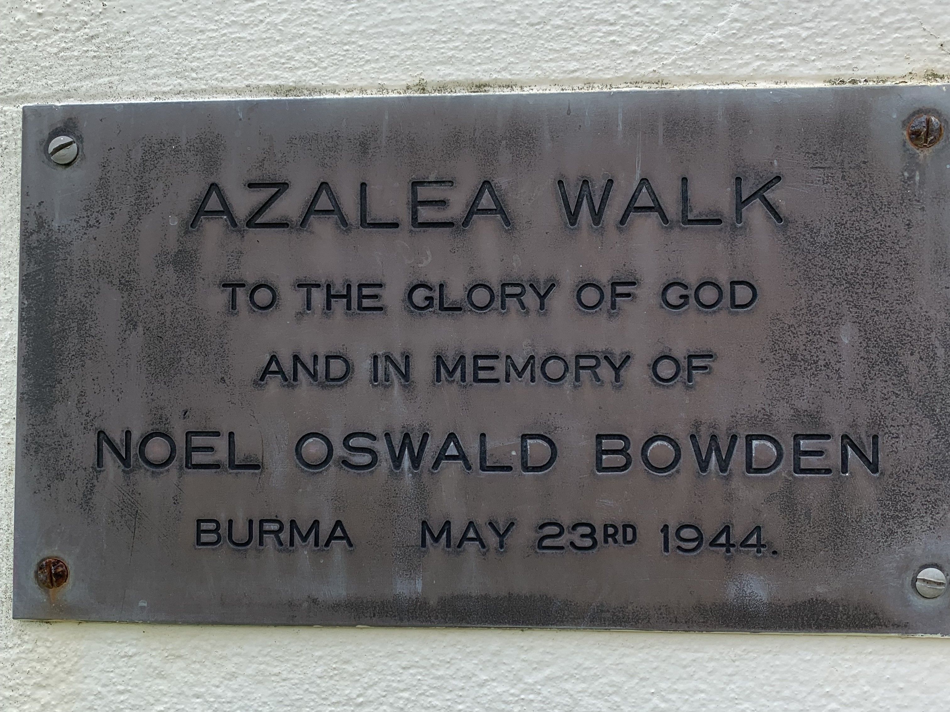 Warrant Officer Noel O. Bowden Memorial Azalea Walk, Grafton photo 1
