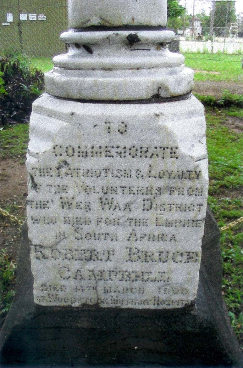 Wee Waa Boer War Memorial Drinking Fountain photo 1