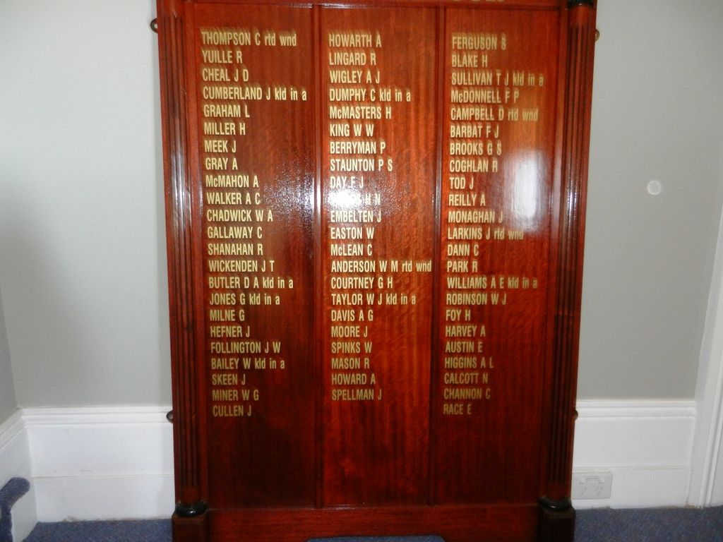 Werris Creek Railways Employees First World War Roll of Honour photo 1
