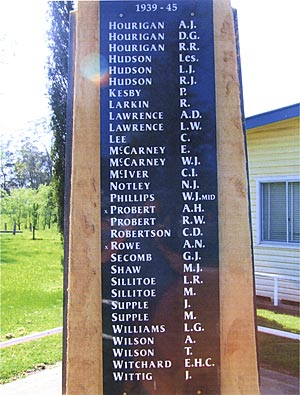 Willawarrin First and Second World Wars Memorial photo 1