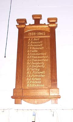 Woodford Leigh District First and Second World War Honor Boards photo 1