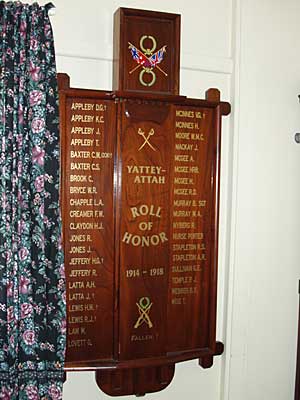 Yattey-Attah First World War Roll of Honor photo 1