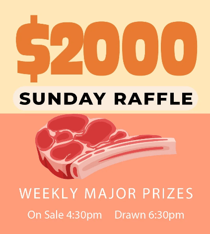 Meat Tray Raffle